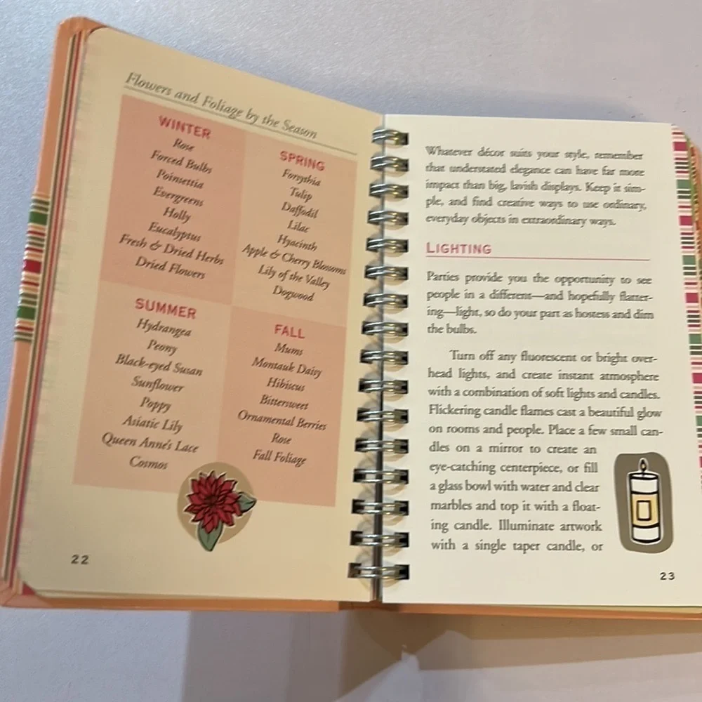 The little Pink book of Entertaining. The modern guide of celebrating with style